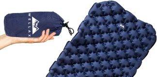 WELLAX Ultralight Air Sleeping Pad Review - Inflatable Camping Mat for Backpacking
