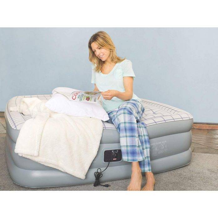 Coleman SupportRest Elite PillowStop Double-High Airbed