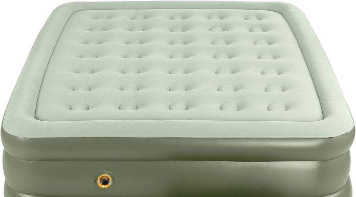 Coleman air mattress double-high supportrest air bed Review