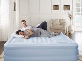 Simmons Beautyrest Lumbar Supreme Adjustable Tri-Zone Support Air Bed Mattress