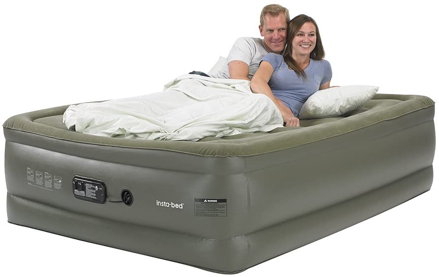 insta-bed queen pillowtop air mattress