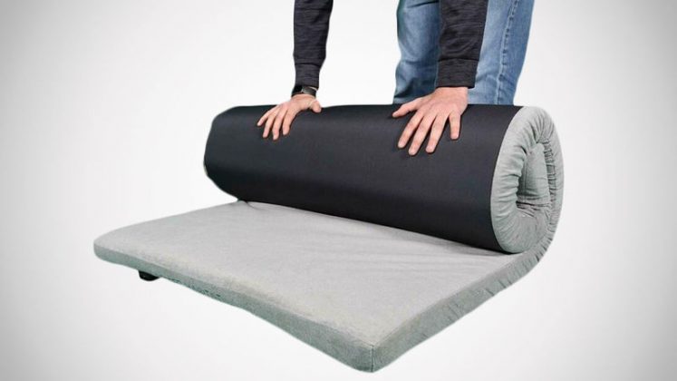 plush roll-packed mattress