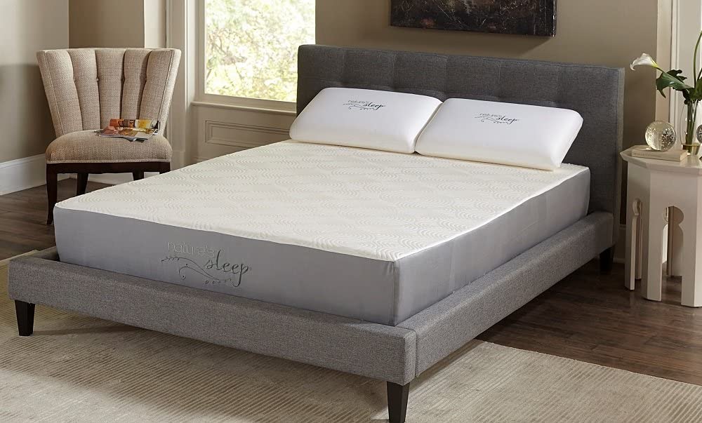 review of natures sleep memory foam mattress topper