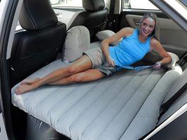 OLIVIA & AIDEN Inflatable Car Air Mattress