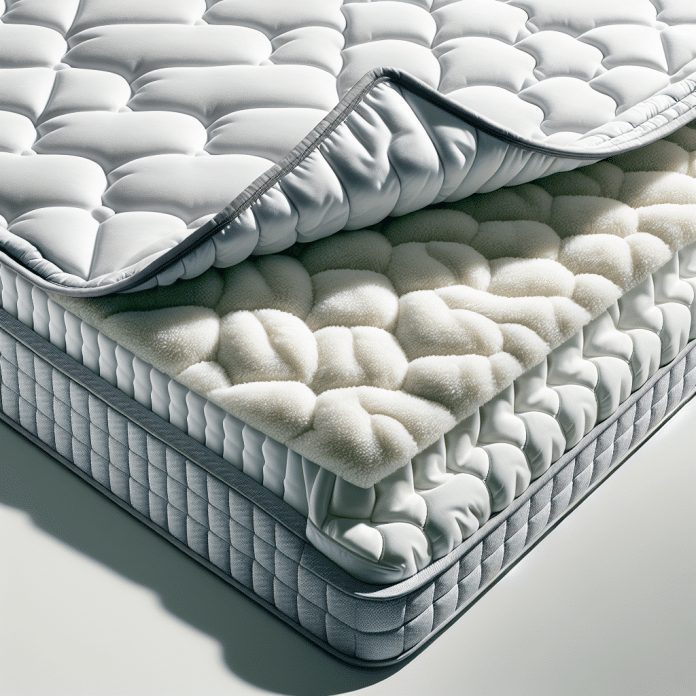 how do i make my plastic mattress protector more comfortable