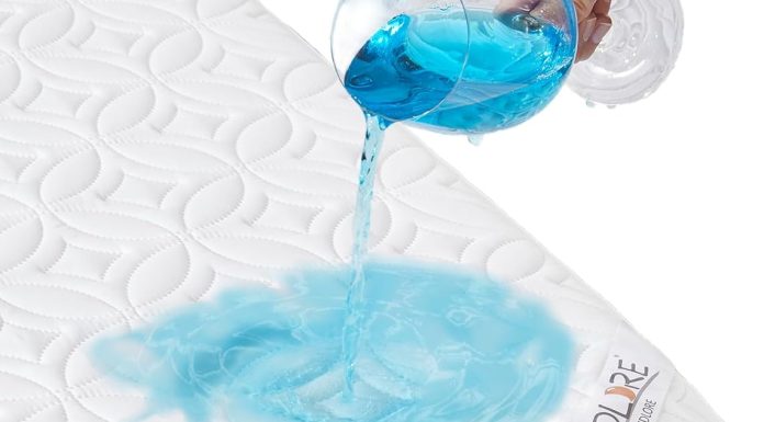 2 pack waterproof mattress protector queen size mattress pad noiseless with deep pocket 6 18 depth soft breathable dirt 1 1