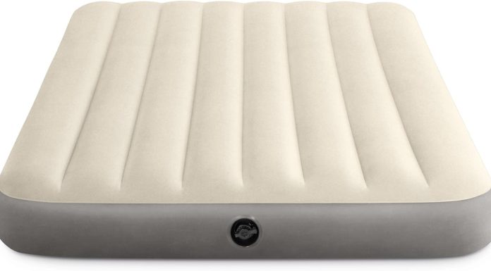 intex 64102e dura beam standard single high air mattress review