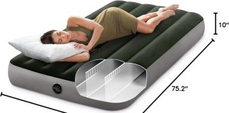 intex 64778e dura beam air mattress review