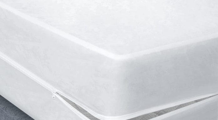 plastic mattress protector zippered queen waterproof vinyl mattress cover heavy duty noiseless mattress encasement by bl